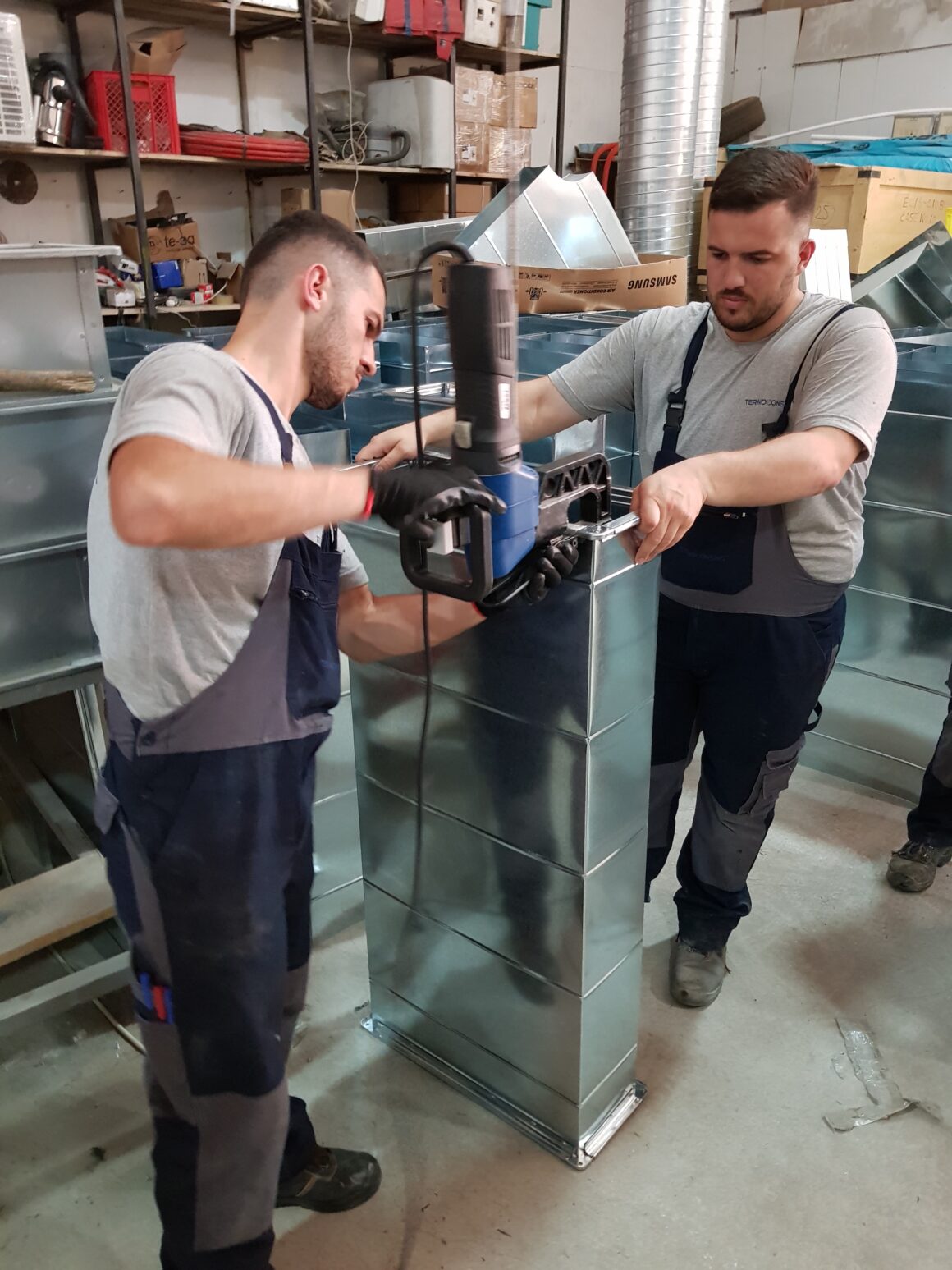 Prodhimi i kanaleve të ventilimit