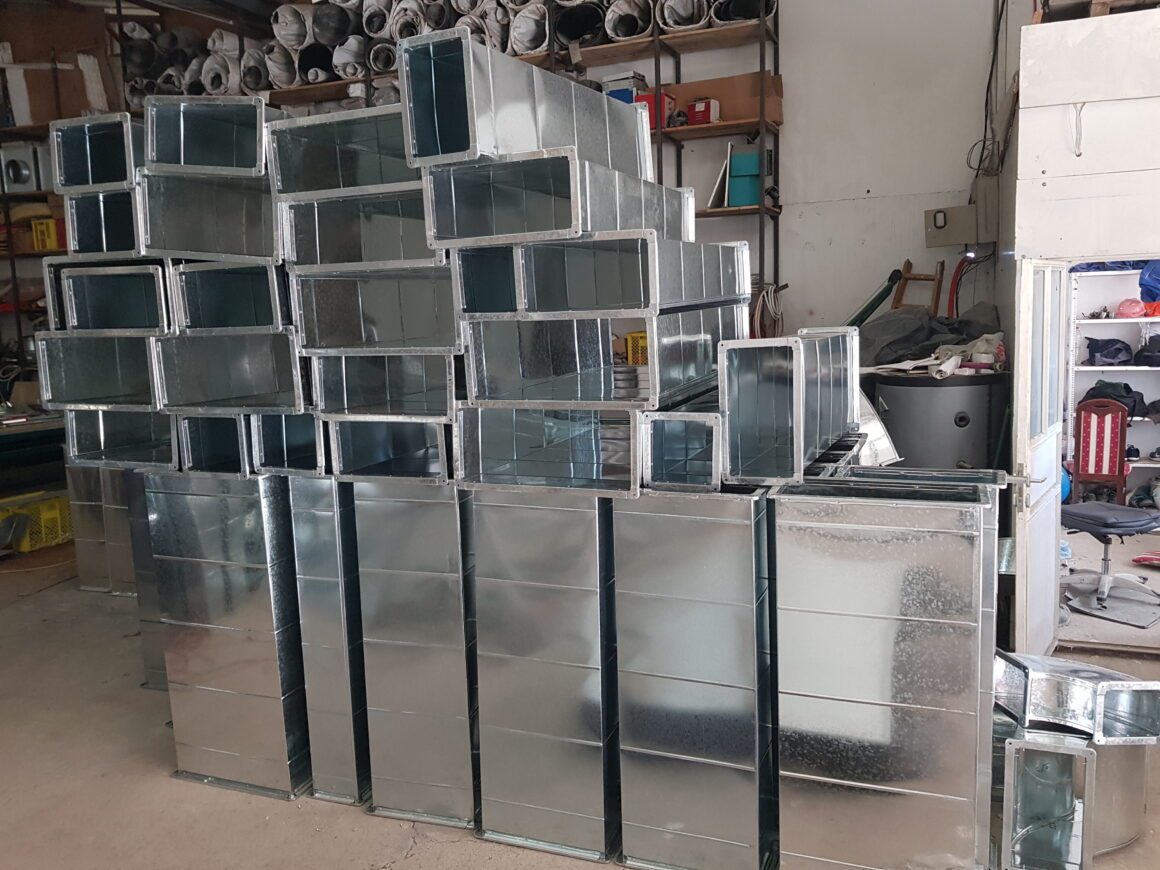 Prodhimi i kanaleve të ventilimit
